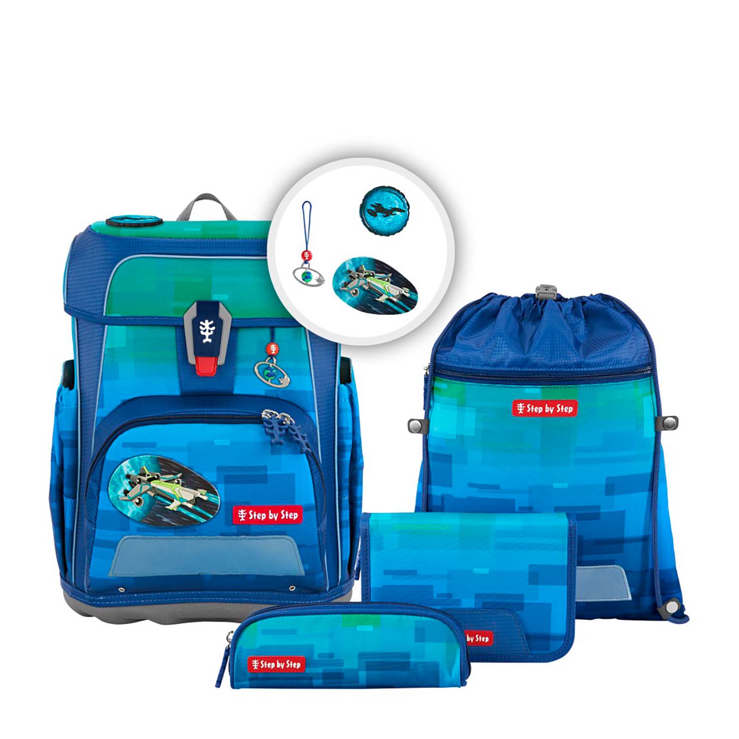 Step-by-Step_Cloud-OCEAN-Schulranzen-Set_00213432_Space-Craft-Spike_02 Step by Step Cloud OCEAN satchel set