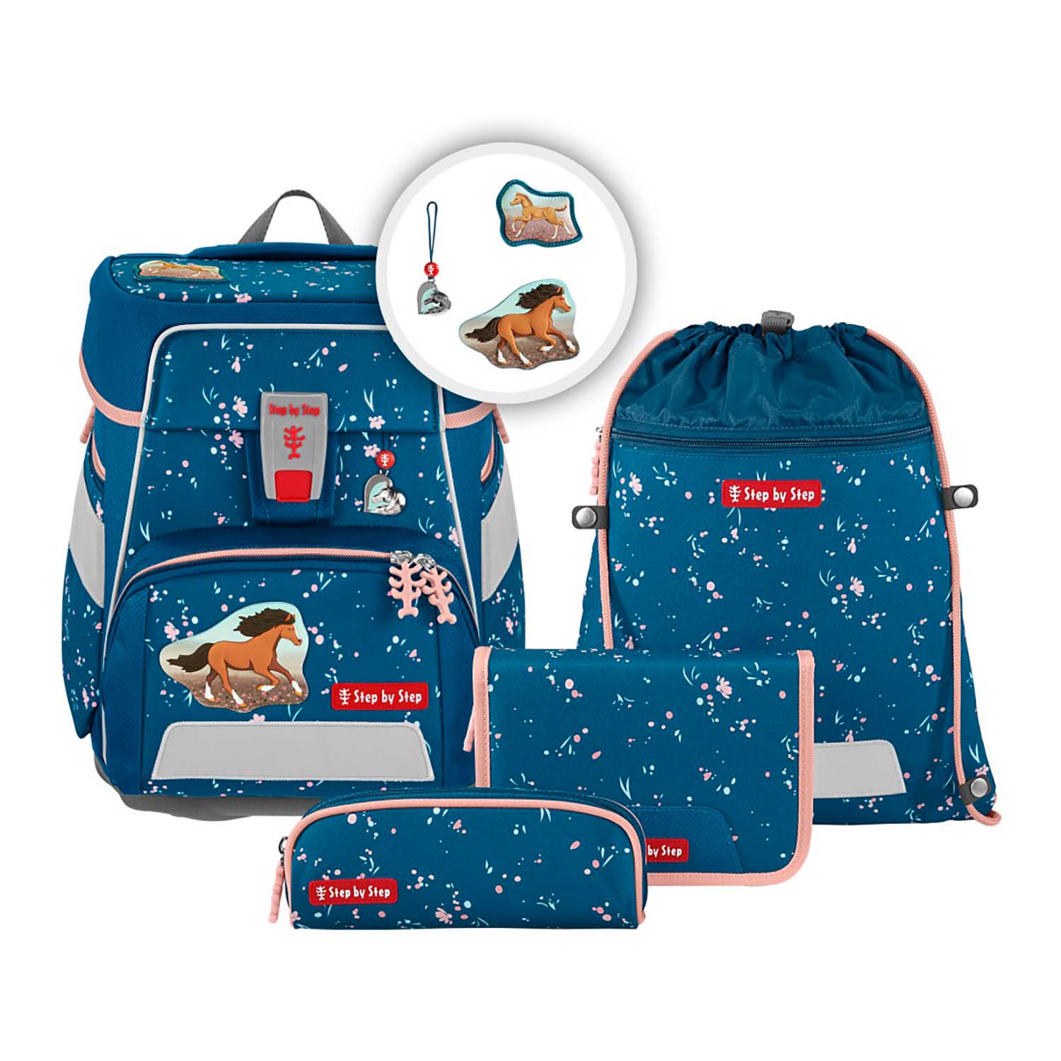 Step-by-Step_Space-Schulranzen-Set_00213418_Wild-Horse-Ronja Step by step space school bag set