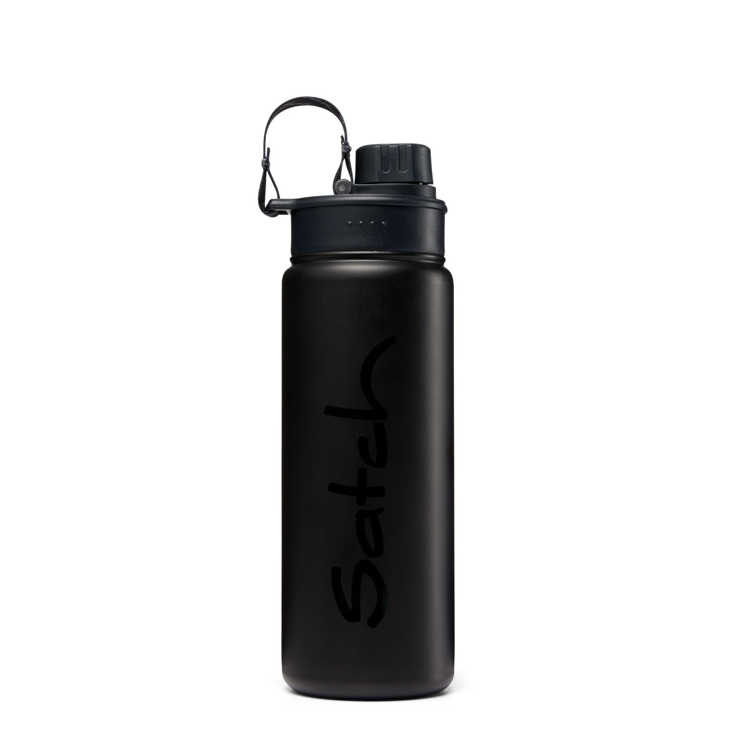 satch_Edelstahl-Trinkflasche_Black-1 satch stainless steel drinking bottle