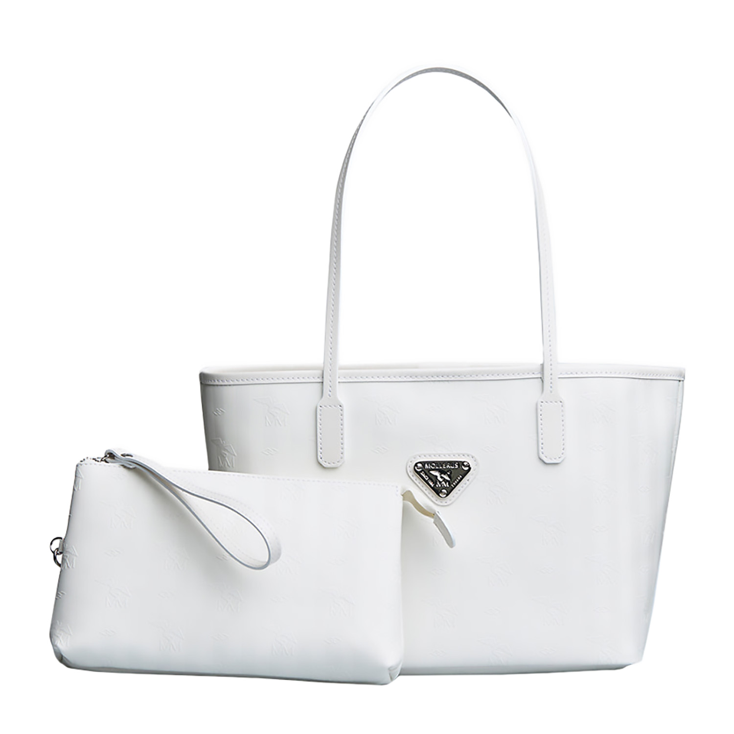snow white/silver